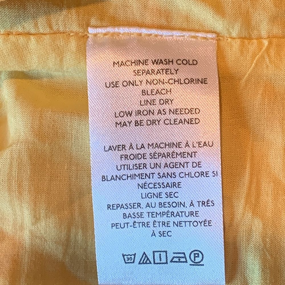 Free People Another Life Print Crop Top in Honey Combo. XL - Picture 6 of 7